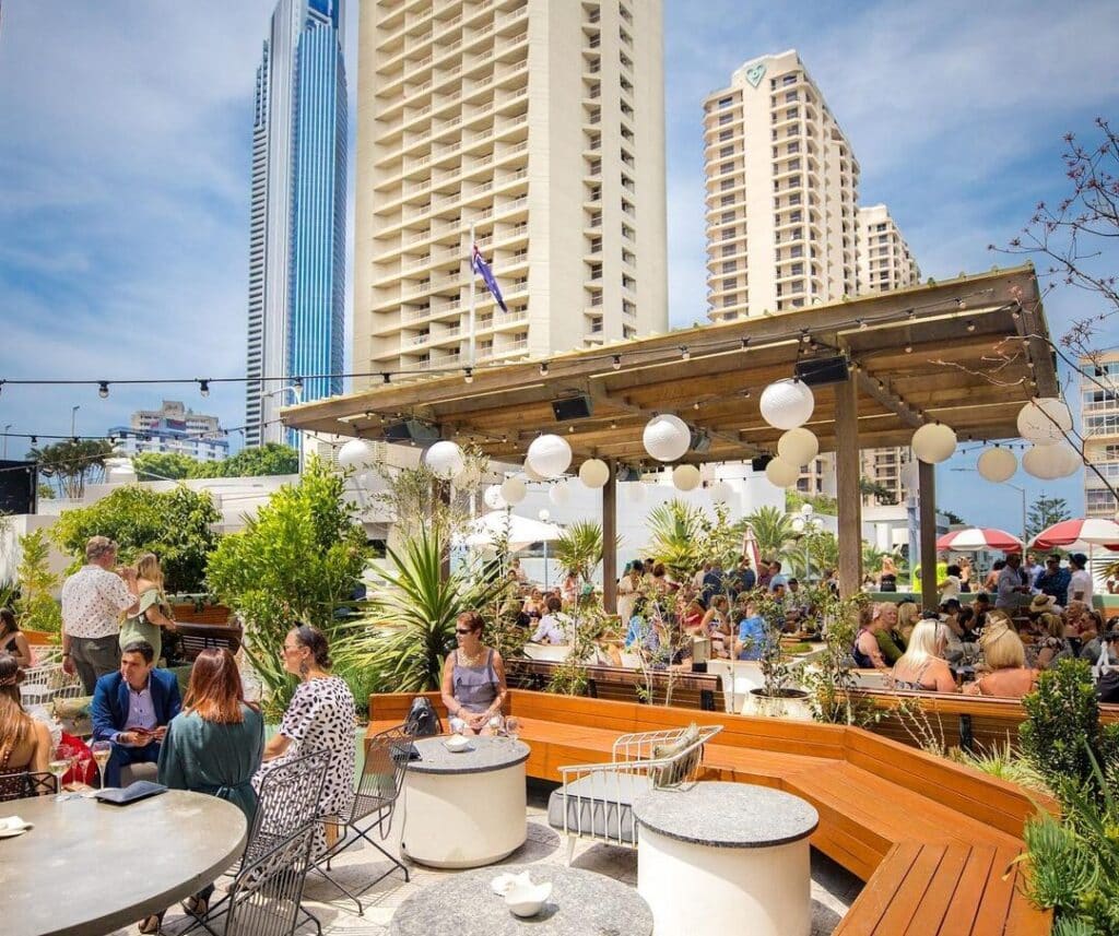 Surfers Paradise rooftop bar gold coast