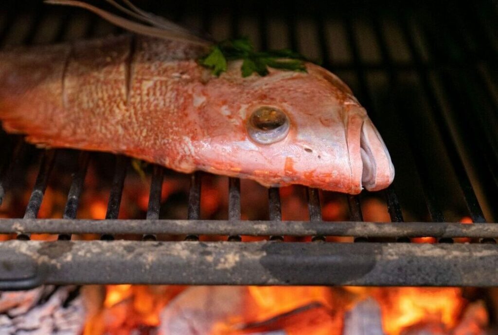 Byron Bay grilled fish restaurant