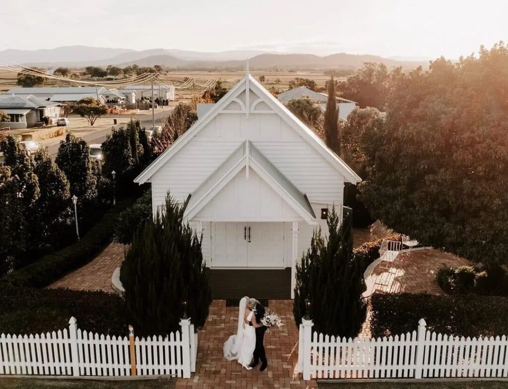 Whitel Chapel wedding venue in Kalbar