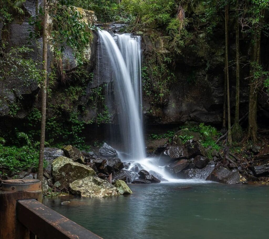 Curtis Falls near Brisbane