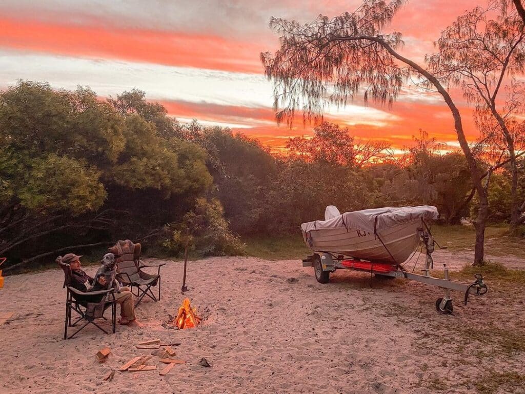 inskip peninsula campfire